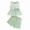 Girls Summer Outfits-Green, variant on TOWED22 Girls 2 Piece Summer Outfits Clothes Sleeveless Polka Dot Top & Shorts Set for Toddler Baby Girl 1-8Y(Green,9-12 M)