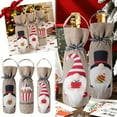 thumbnail image 6 of Christmas Gift Bags Thanksgiving Gift Bags Bottles Christmas Tree Tabletop Decorations Bags For Bottles Gifts Christmas Decorations Traveling Bag, 6 of 6