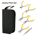 thumbnail image 4 of Brrnoo 5pcs Jewelry Pliers Tools Kit Round Bent Nose Beading for Jewelry Design & Repair, 4 of 11