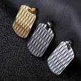 thumbnail image 2 of Hermah Dog Tag Pendant Necklace for Men 3mm Cuban Chain, 2 of 5