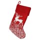 thumbnail image 1 of Gibobby Suministros de decoración de Navidad Colgante de árbol de Navidad Bolsa de regalo Calcetines de Navidad de punto de pelusa(C), 1 of 5