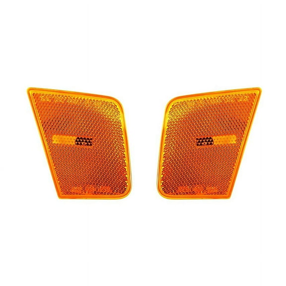 New Side Marker Lights Pair Fits Jeep Liberty 2005-06 2007 Ch2551123 55156883Ab