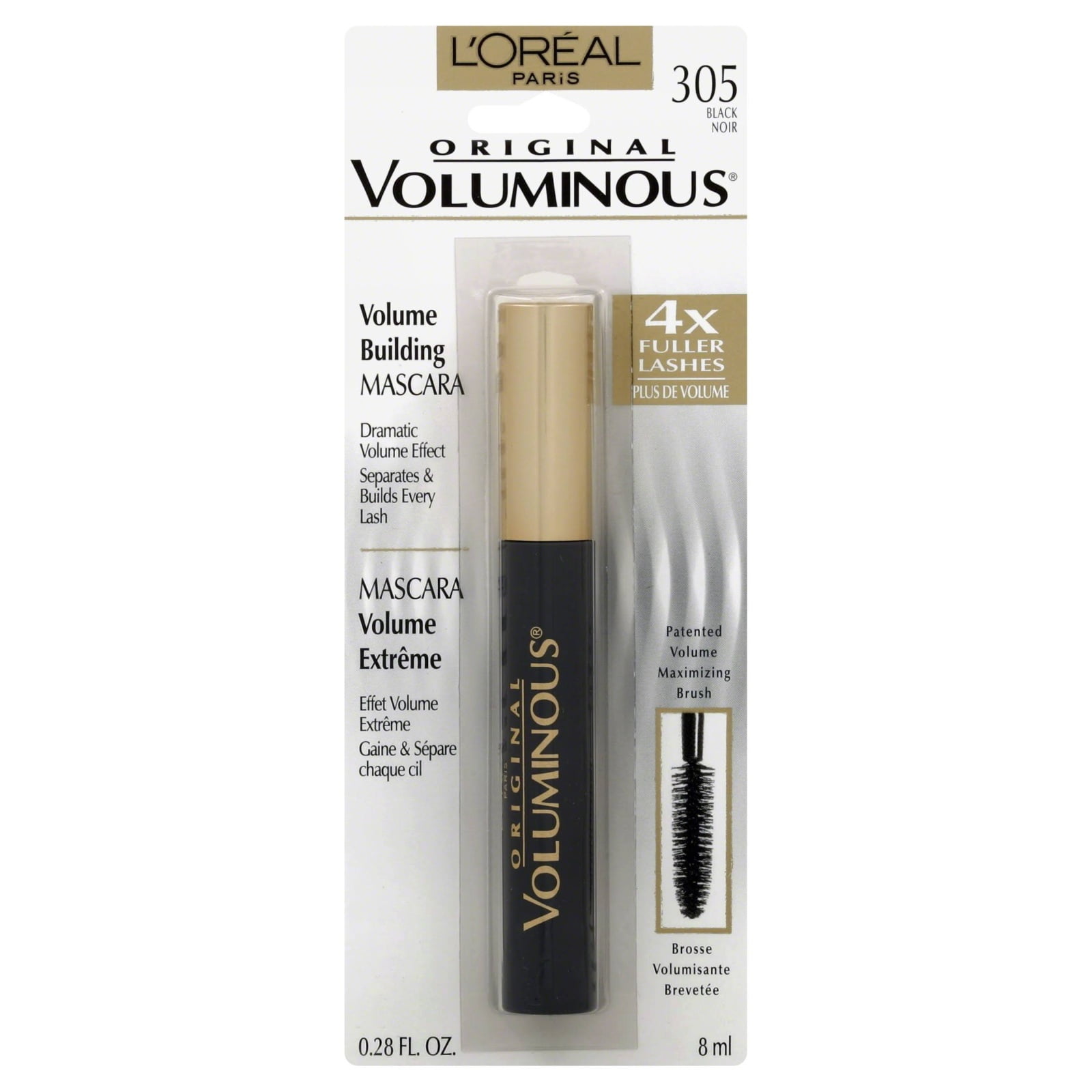 L'Oreal Voluminous Mascara 305, Black