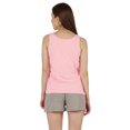 thumbnail image 5 of Inkmeso WoMen's Solid Tank Top W/ Shorts Nightwear Set Sleeveless Sexy Loungewear, 5 of 7
