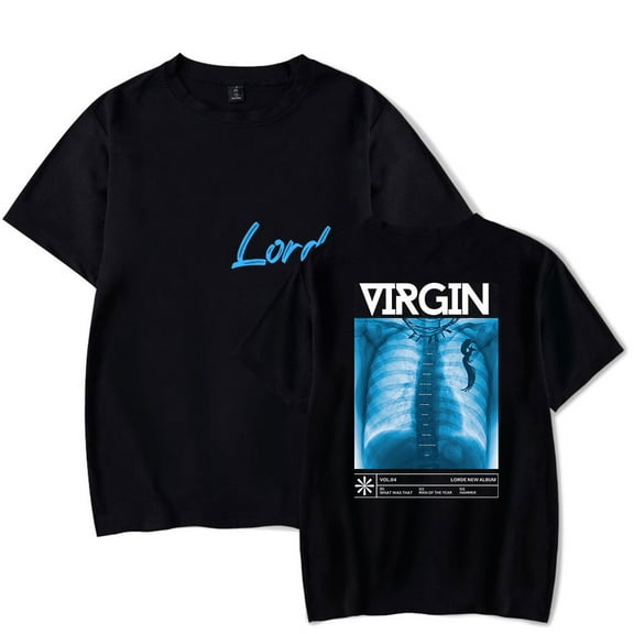 Lorde Album Virgin Merch T-Shirt Men/Women Streetwear T-Shirt Shirt Short Sleeve