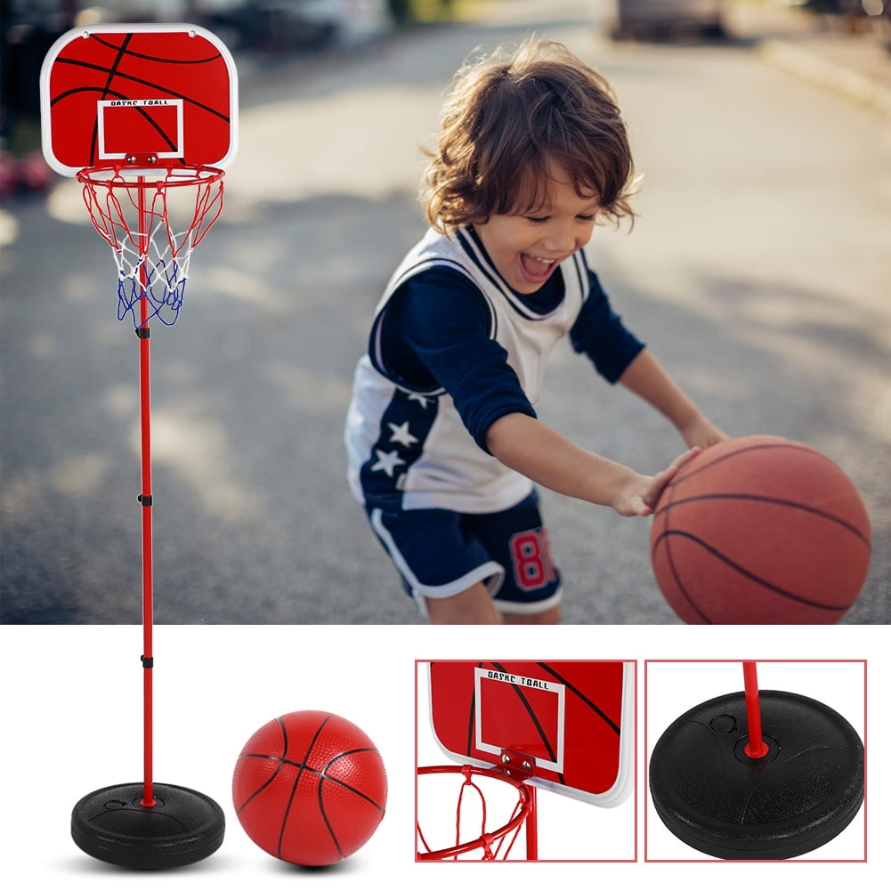 Basketball Hoop Basketball Set for Kids Portable Indoor Outdoor Toys Sport Games 