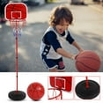 thumbnail image 1 of Greensen 6 Pcs Panier de Basketball Portable pour Jeunes pour Enfants Intérieur et Extérieur Support Portable et Hauteur Ajustable But de Basketball Jeu Ensembles de Jeu, 1 of 7