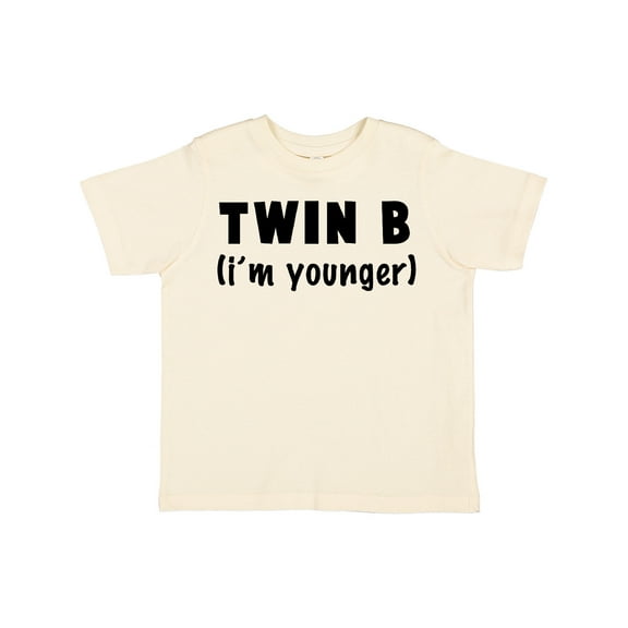Inktastic Twin B (i'm Younger) Boys or Girls Toddler T-Shirt