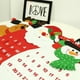 thumbnail image 4 of Bearachild Calendario de Adviento de fieltro, colgante de Navidad, colgante de Papá Noel DIY, percha numerada para puerta, decoración de dulces de Navidad Kits de decoración para fiestas Papá Noel Bearachild HA070295-01, 4 of 6