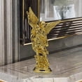 thumbnail image 3 of Figura Estatua de Ángel, Adorno de Aleación de Zinc, Decoración del Hogar Derrotado Pisotea oro, 3 of 9