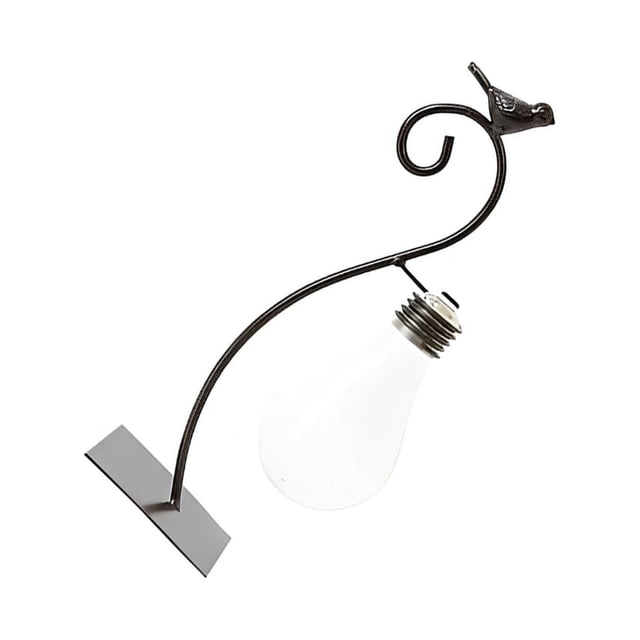 Toystoory Jarrón acuático de moda con exquisita bombilla para decoración elegante del hogar, juego de soporte de contenedor Decoración del hogar