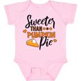 thumbnail image 3 of Inktastic Thanksgiving Sweeter Than Pumpkin Pie Boys or Girls Baby Bodysuit, 3 of 5
