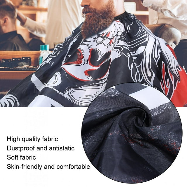 Cómoda Y Práctica Capa Para Cortar El Pelo, Delantal De Peluquería Ligero Para Barbeshop En Casa