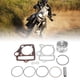 thumbnail image 5 of Juego De Juntas De Anillos De Pistón, Kit De Reconstrucción De Pistón De Motor Estándar Estricto De Metal, Ajuste Perfecto De 52,4 Mm De Diámetro Para 110 125 ATV Dirt, 5 of 7