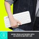 thumbnail image 4 of Teclado Logitech K380 Pebble inalámbrico Bluetooth compacto, 4 of 8