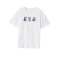 thumbnail image 3 of Camiseta para mujer verano clásico elegante casual cuello redondo camisa para mochilero L, 3 of 7