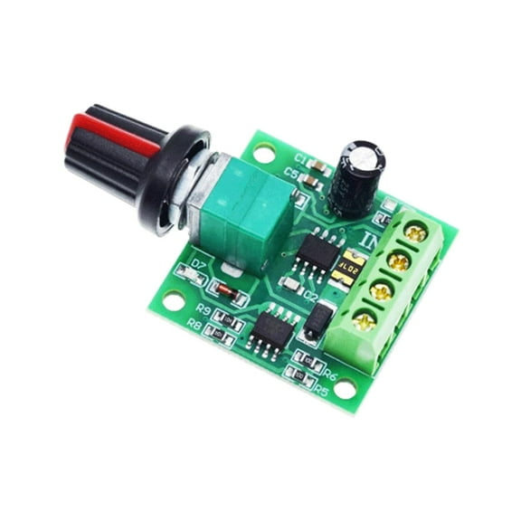 DC Motor Speed Controller with Speed Control Knob PWM DC Motor Speed Control