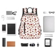 thumbnail image 4 of Disketp Red Mushroom Mochila Ligera e Impermeable, Mochila de Día Resistente para Viajes, Senderismo y Uso Diario para Hombre y Mujer, 4 of 7