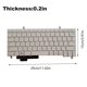 thumbnail image 4 of Methold Teclado portátil para el hogar, profesional, exquisito, Simple, fiable, sin marco, reemplazo de teclados para N210 Cuadernos de escritura y cuadernos de bocetos, 4 of 5
