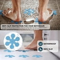 thumbnail image 5 of Snowflakes Non Slip Bathtub Stickers 12PCS, Large Anti-Slip Shower Treads, Safety Strips Bath Tub Stickers, Appliques Peel Prevent Slipping Grips for Floor Stand, for Showers & Stairs, 5 of 8
