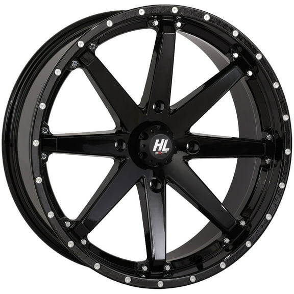 High Lifter by STI HL10 20x7 ATV/UTV Wheel - Gloss Black (4/137) 4 3