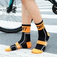 thumbnail image 2 of YYYTop White Socks Women, Comfy Socks Men Women Boot Socks for Women Sports Crew Socks Nylon Ride Cycling Running Reflective Cozy Christmas Socks Orange, 2 of 4