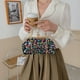 thumbnail image 1 of Lentejuelas embrague mujer noche monedero metal fiesta cadena bolso de hombro (negro), 1 of 5