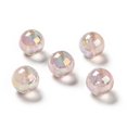 thumbnail image 2 of Transparent Rainbow Iridescent Acrylic Beads Glitter Beads Round Mixed color 15.5~16x15.5mm Hole: 2.6~2.7mm, 2 of 4