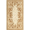 thumbnail image 3 of Traditional Rug - Naples Wool Pile -Sand/Stone-Color:Sand/Stone,Design:Traditional,Shape:Round,Size:4'L x 4'W, 3 of 3