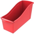 thumbnail image 2 of Cubo de plástico para libros Storex, tamaño grande, para casa, oficina, aula, paquete de 6, 2 of 8
