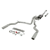Flowmaster 818148 Force II Cat-Back Exhaust System Stainless Dual Exit Polished Tips