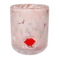 thumbnail image 2 of BPPEG Pink Marble Lip Print Valentine'S Day Glass 14 Ounce Heart Themed Juice Glass Reusable Party Cup Valentines Wine Glasses(Light Pink-14Oz), 2 of 7