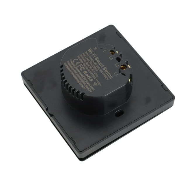 Poussoir de bouton de commutation intelligent, interrupteur d'éclairage intelligent à commande tactile par application vocale compatible avec le compte à rebours pour la