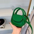 thumbnail image 2 of Qarigey Las pequeñas bolsas de almacenamiento del lápiz labial del auricular de la PU organizan los elementos esenciales en estilo Bolsas de mensajero y de hombro rosa, 2 of 6