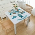 thumbnail image 2 of HAOXIT Wait s Table Covers for Boy Gender Reveal Party Dinner Decoration White, 2 of 7