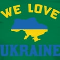thumbnail image 3 of CafePress - We Love Ukraine T Shirt - Women's Traditional Fit Dark T-Shirt, 3 of 4