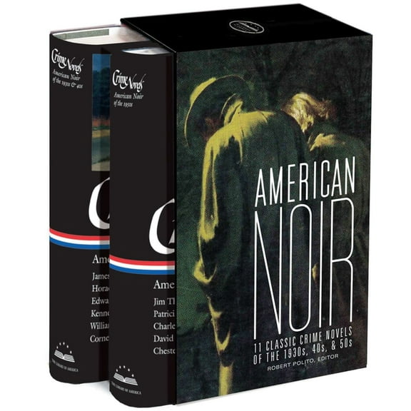 American Noir: 11 Classic Crime Novels of the 1930s, 40s, & 50s: A Library of America Boxed Set, (Paperback)