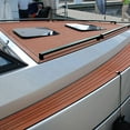 thumbnail image 5 of TBVECHI EVA Faux Teak Decking Sheet for Boat, 35.4"X94.5" Car Boat Marine Self-Adhesive Teak Floor Decking Sheet, 5 of 17