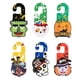 thumbnail image 2 of 6 pcs Halloween Pumpkin Door Decorations, Halloween Wooden Hanging Sign for Front Door, Happy Halloween Welcome Signs, 2 of 5