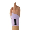 thumbnail image 2 of Slim and Colorful Wrist Brace, Flexible, Wrist Support, Wrist Pain, Adjustable, Sports, Fits Both Hands (Baby Blue), 2 of 8