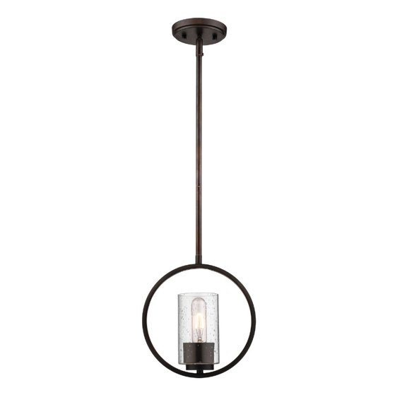Millennium Lighting 46" 1 Light Metal Mini-Pendant Light in Rubbed Bronze