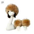 thumbnail image 2 of Zhaomeidaxi Women's Faux Fur Hat for Winter with Stretch Cossack Russion Style White Warm Cap &Wrist Cuff, 2 of 8