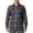 Collegiate Navy Bright Bold Plaid, variant on Columbia Men's Vapor Ridge III Long Sleeve Shirt, Spruce Tartan, X-Large