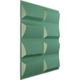 thumbnail image 2 of 19 5/8"W x 19 5/8"H Robin EnduraWall Decorative 3D Wall Panel, Universal Pearl Metallic Sea Mist (Covers 2.67 Sq. Ft.), 2 of 6