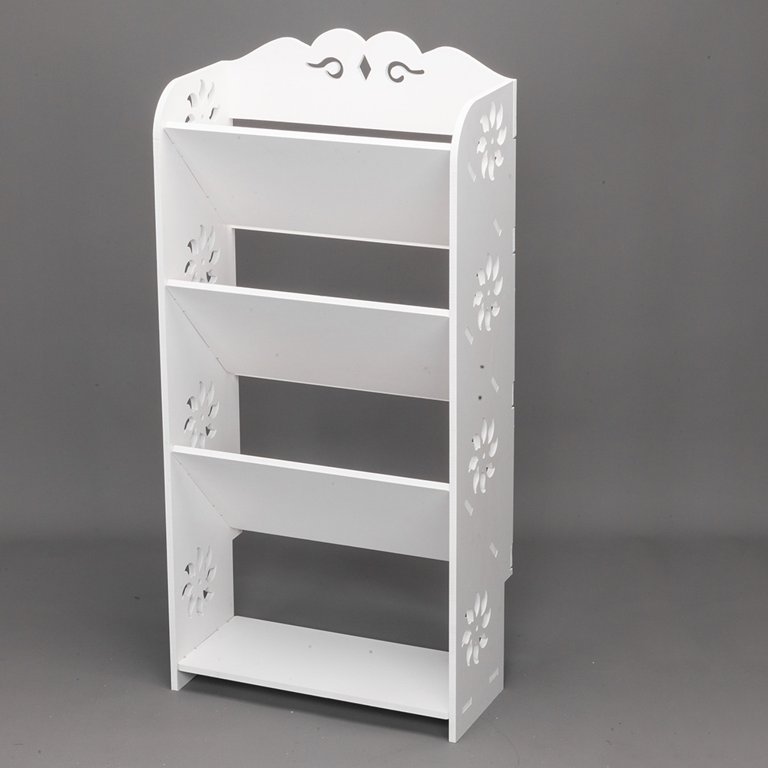 5 Tiers Shoe Rack, Sesslife White Shoes Organizer for Entryway