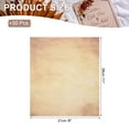 thumbnail image 2 of Uxcell Vintage Paper, Parchment Paper Standard Printer Paper Double-sided Old Aged Paper for Scrapbooking Yellow, 2 of 6