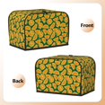 thumbnail image 3 of Yiaed Orange Lemon Print Two Slice Bread Machine Cover, Universal Size Kitchen Appliance Cover for Bread Machine,Bread Machine Cover, 3 of 7