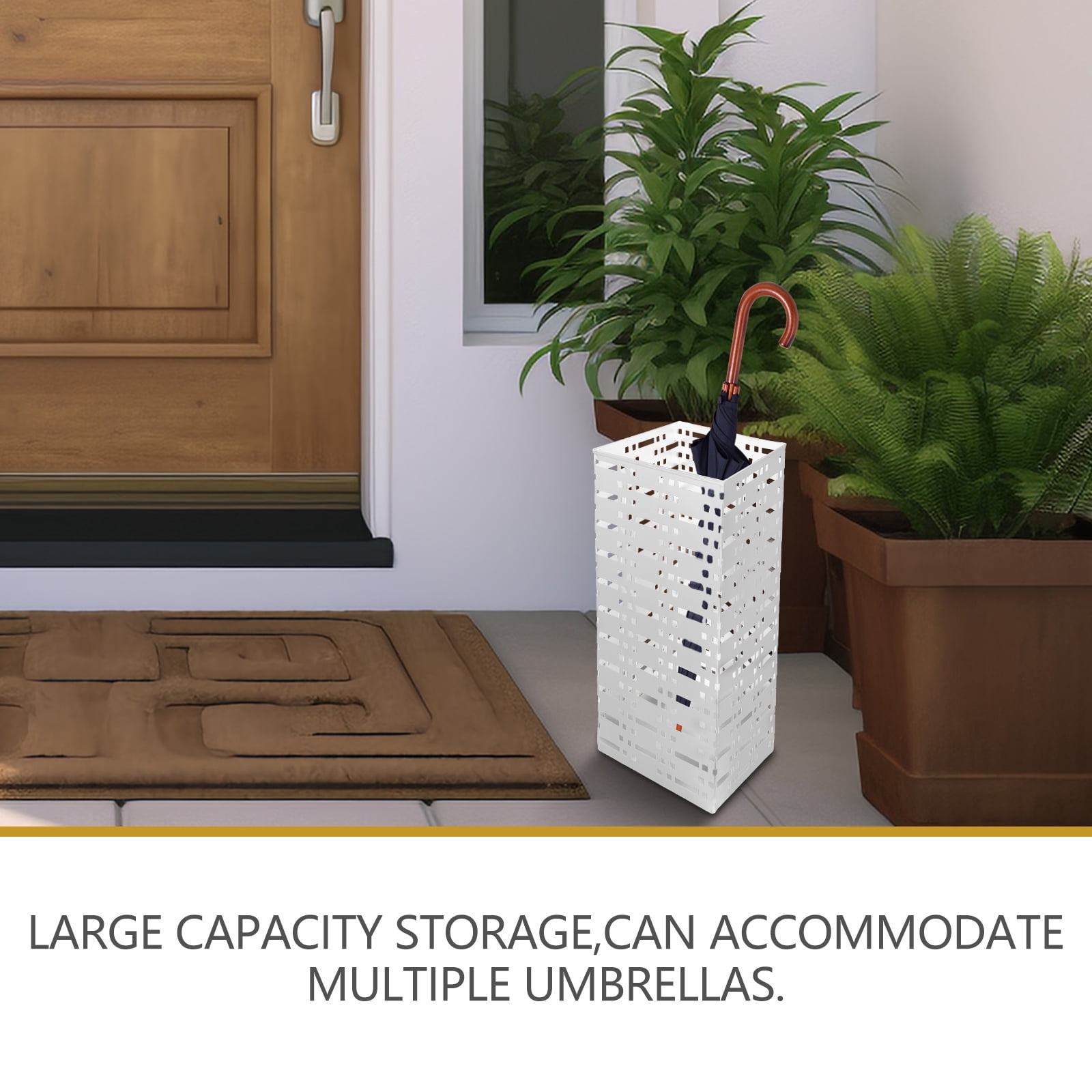 Umbrella Bucket Walking Sticks Metal Umbrella Stand Umbrella Rack Home Storage Rack