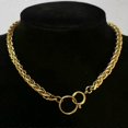thumbnail image 1 of Punk Cuban Chokers Necklace Women Collar Gold Color Stainless Steel Chunky Thick Chain Circle Necklace Hip Hop Men Neck Jewelry, 1 of 5