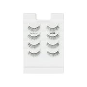 KISS My Lash But Better Fake Eyelashes Multipack, ‘So Real’, Black, 4 Pairs